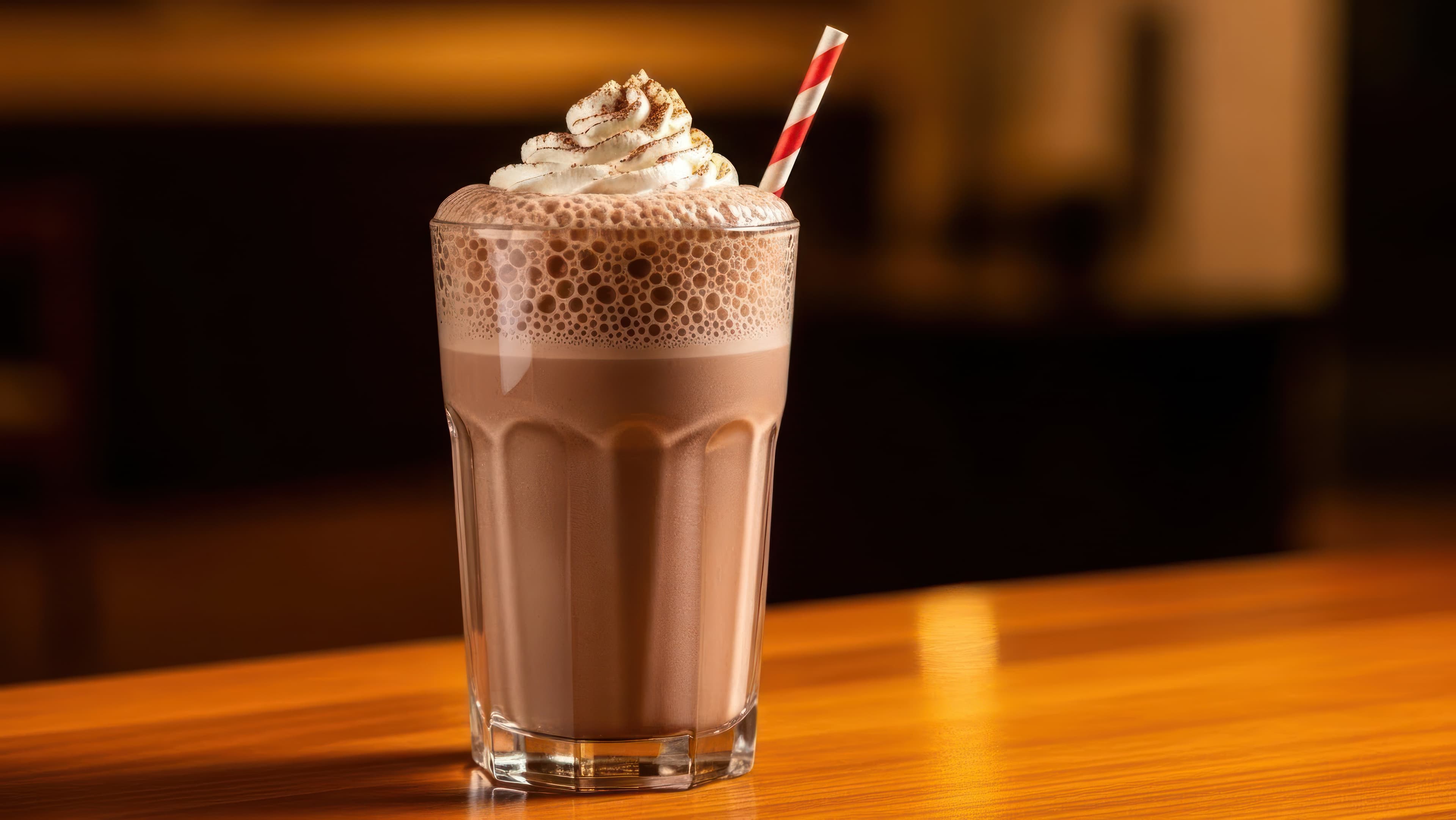 ميلك شيك شوكولاتة