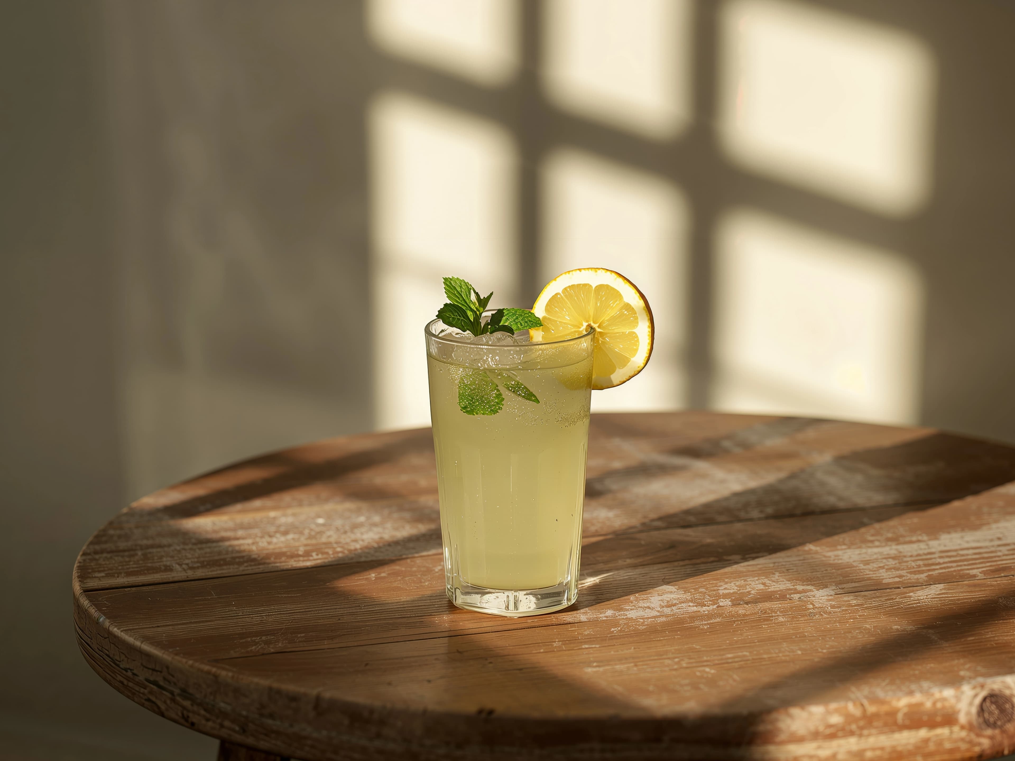 مشروب ليمون بالنعناع