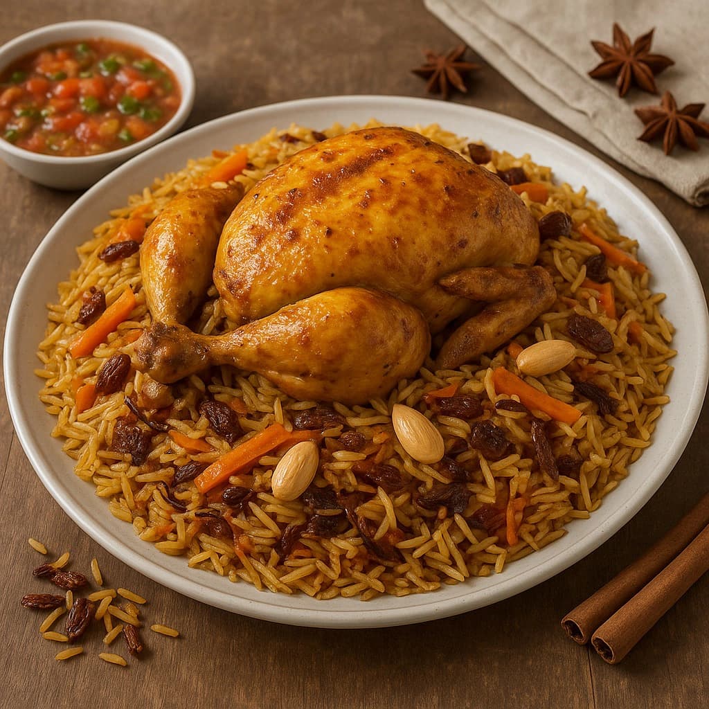 كبسة دجاج سعودية