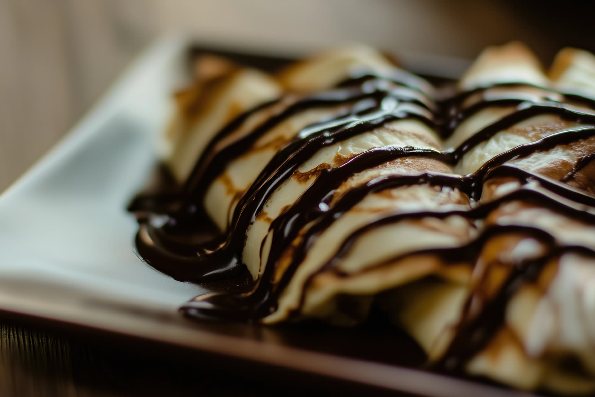 كريب بحشو الشوكولاتة