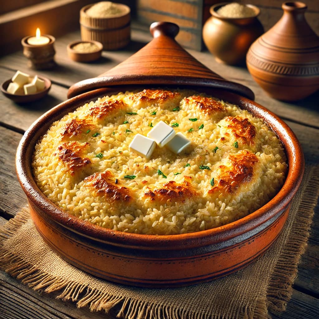 طاجن أرز معمر