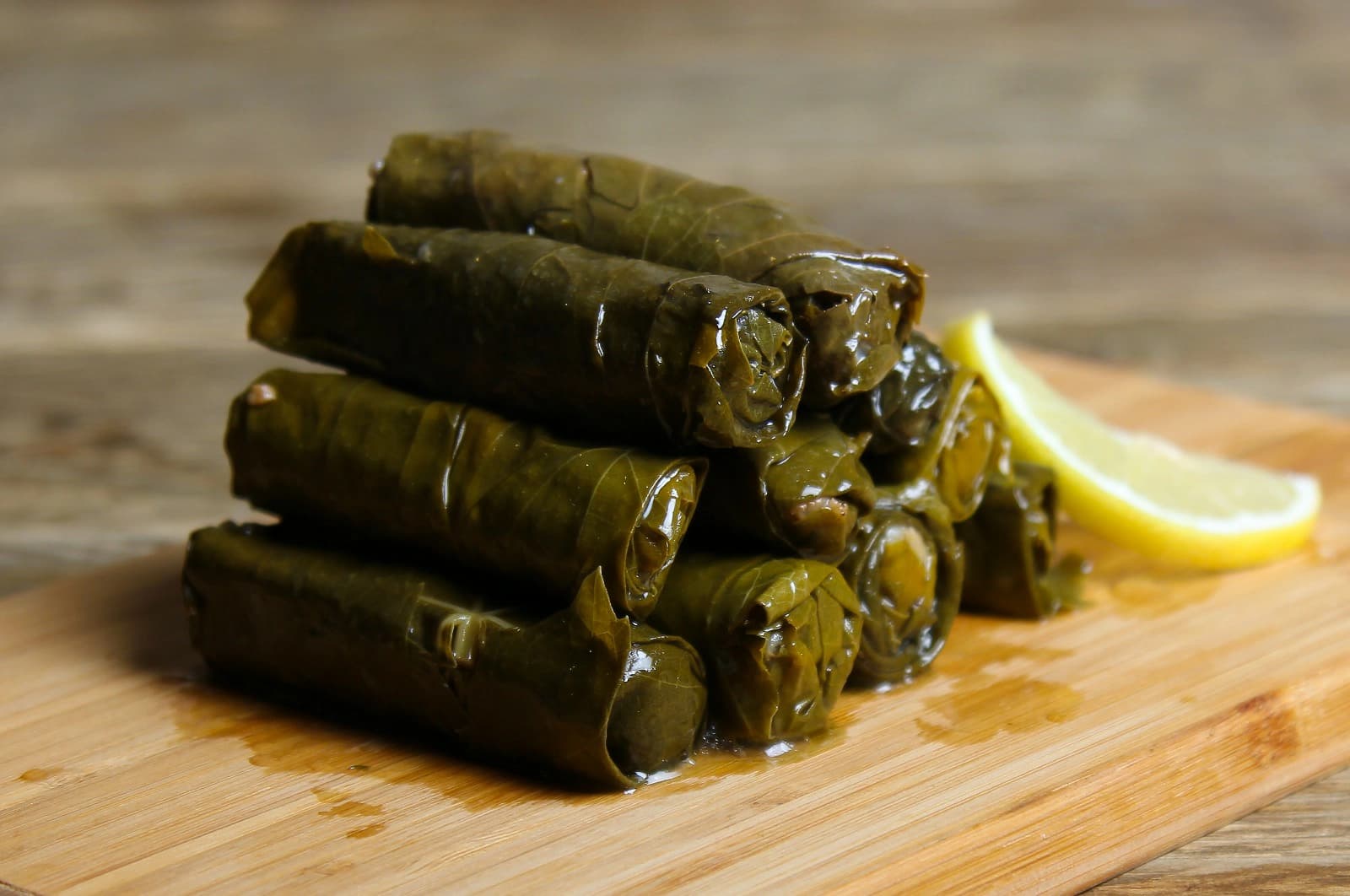 ورق عنب بالزيت