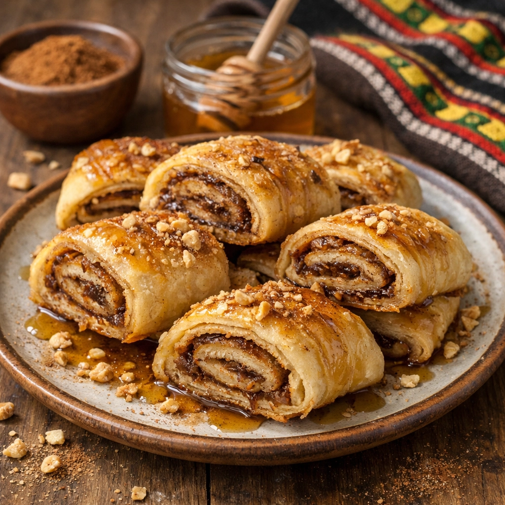 حلوى شيرين الإثيوبية بالقرفة والعسل