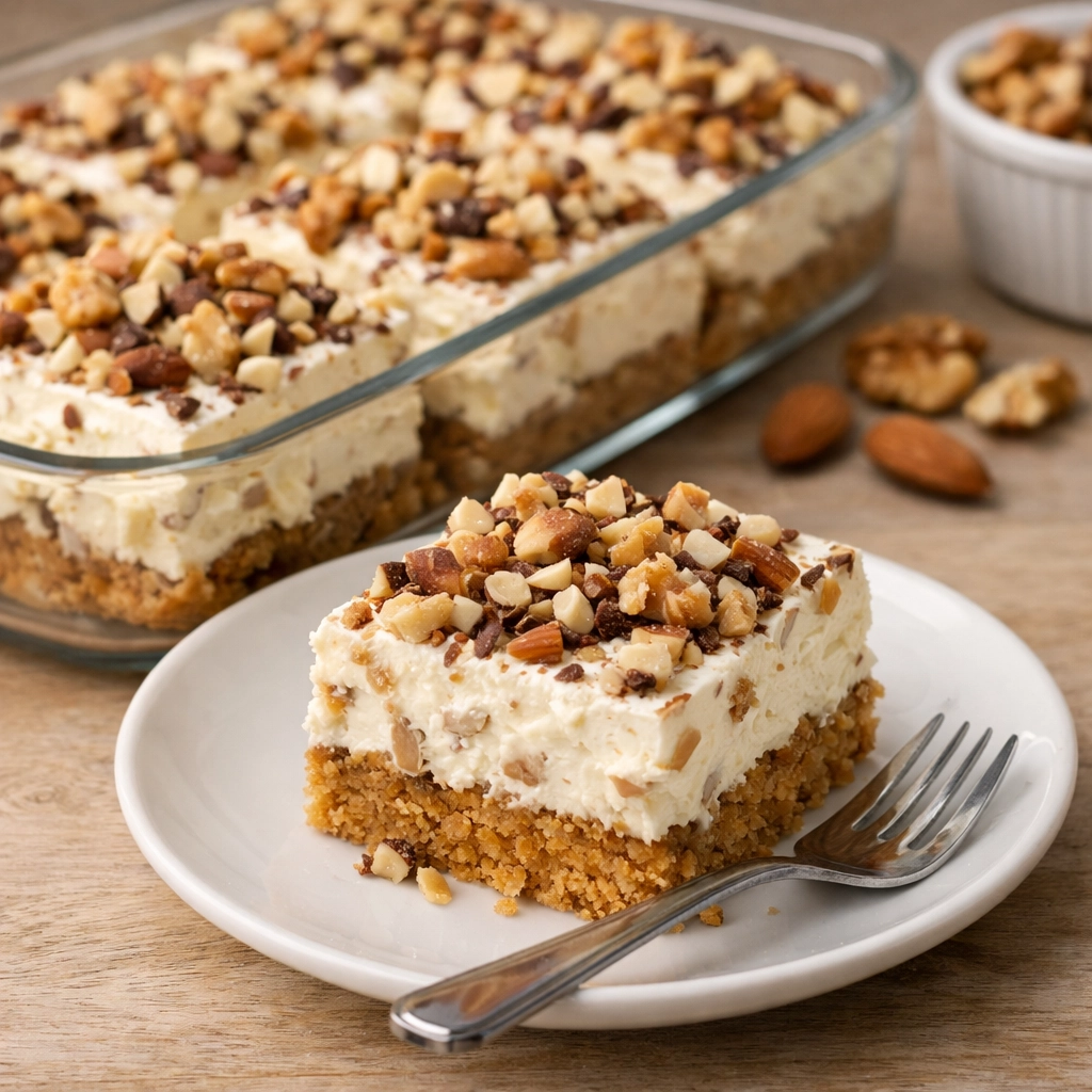 حلوى بيلي النيجيرية غنية بالكريمة والمكسرات