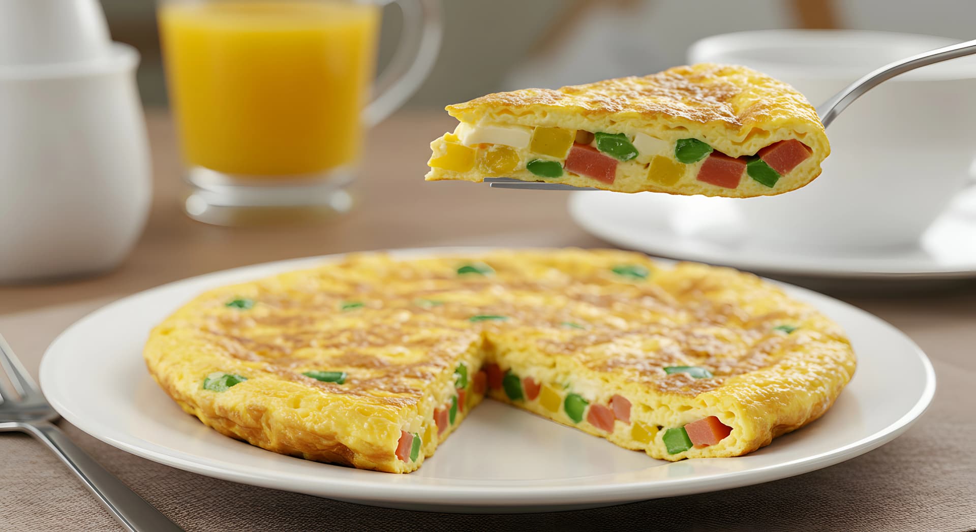 أومليت بالخضار